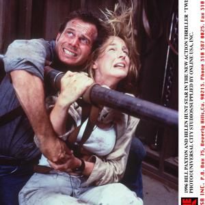 Still of Helen Hunt and Bill Paxton in Twister 1996