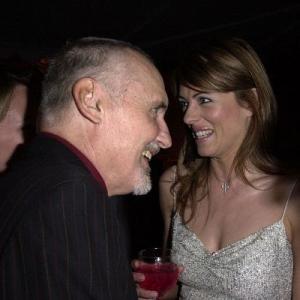 Elizabeth Hurley and Dennis Hopper