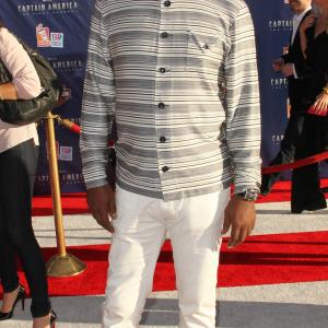 Samuel L Jackson at event of Kapitonas Amerika pirmasis kersytojas 2011