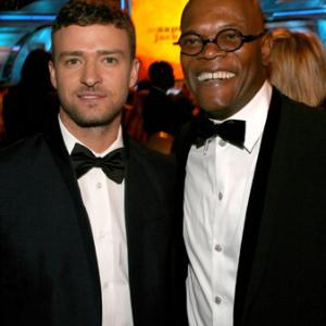 Samuel L Jackson and Justin Timberlake