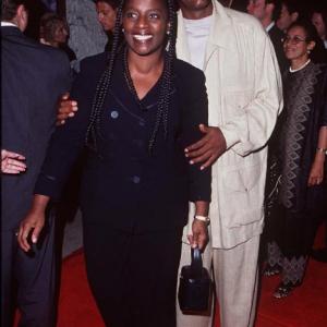 Samuel L Jackson and LaTanya Richardson Jackson at event of The Long Kiss Goodnight 1996