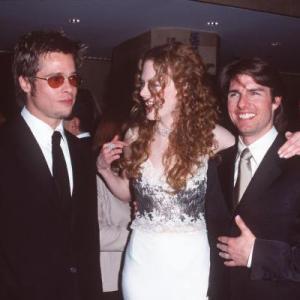 Brad Pitt Tom Cruise and Nicole Kidman