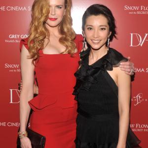 Nicole Kidman and Bingbing Li at event of Snow Flower and the Secret Fan 2011