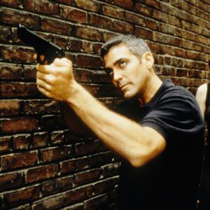 George Clooney and Nicole Kidman in Taikdarys 1997