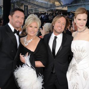 Nicole Kidman, Deborra-Lee Furness, Hugh Jackman and Keith Urban