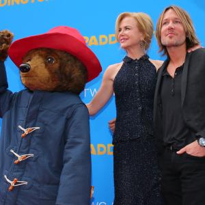 Nicole Kidman and Keith Urban at event of Meskiukas Padingtonas (2014)