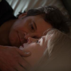 Still of Colin Firth and Nicole Kidman in Kol nenuejau miegoti 2014