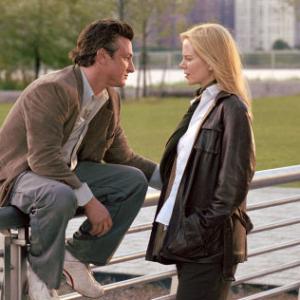 NICOLE KIDMAN stars as U.N. interpreter Silvia Broome and SEAN PENN is Tobin Keller, the federal agent charged with protecting her, in The Interpreter, a suspenseful thriller of international intrigue.