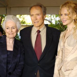 Clint Eastwood and Nicole Kidman