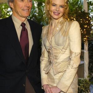 Clint Eastwood and Nicole Kidman