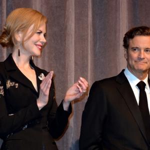 Colin Firth and Nicole Kidman at event of The Railway Man 2013