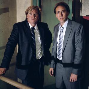 Still of Nicolas Cage and Val Kilmer in The Bad Lieutenant Port of Call  New Orleans 2009