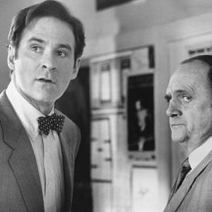 Still of Kevin Kline and Bob Newhart in In amp Out 1997