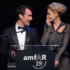 Jude Law and Aimee Mullins