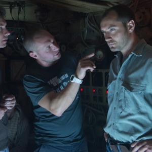 Jude Law Kevin Macdonald and Christopher Ross in Black Sea 2014