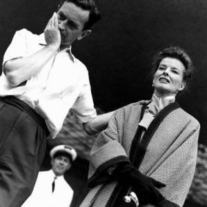 Katharine Hepburn and David Lean in Summertime 1955