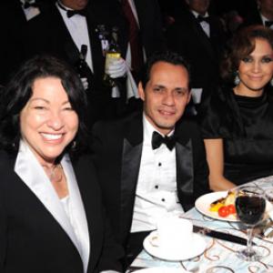 Jennifer Lopez Marc Anthony and Sonia Sotomayor