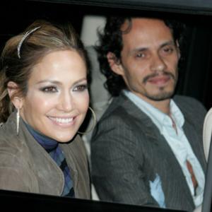 Jennifer Lopez and Marc Anthony at event of Late Show with David Letterman (1993)