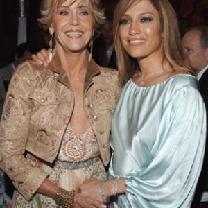 Jennifer Lopez and Jane Fonda at event of Ne anyta o monstras 2005