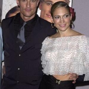 Jennifer Lopez and Matthew McConaughey at event of Vedybu planuotoja (2001)