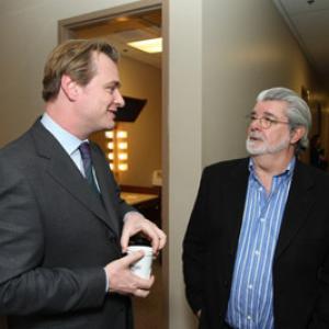 George Lucas and Christopher Nolan