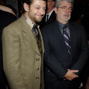 George Lucas and Andy Serkis at event of King Kong 2005