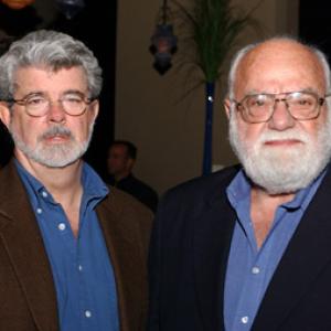 George Lucas and Saul Zaentz
