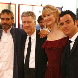 David Lynch Laura Dern Jeremy Irons and Justin Theroux at event of Inland Empire 2006