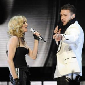 Madonna and Justin Timberlake at event of Madonna Live from Roseland Ballroom 2008