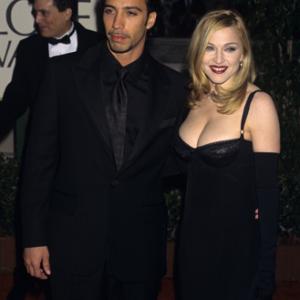 Madonna and Carlos Leon at The 54th Annual Golden Globe Awards