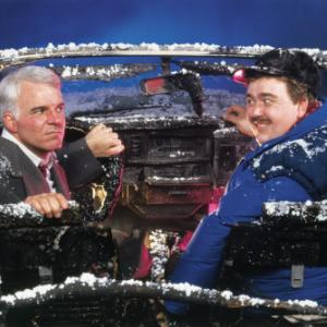 Still of Steve Martin and John Candy in Planes, Trains & Automobiles (1987)