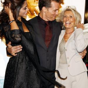 Matthew McConaughey and his mom Kay