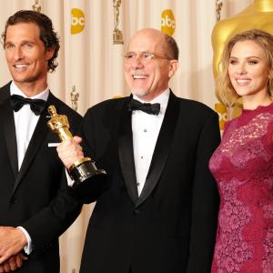 Matthew McConaughey, Scarlett Johansson and Richard King