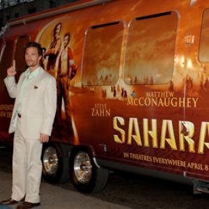 Matthew McConaughey at event of Sahara 2005