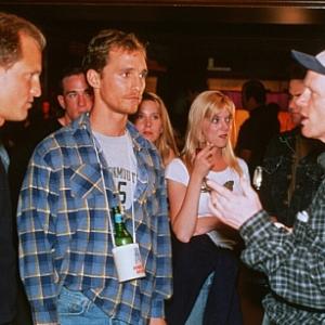 Ron Howard Matthew McConaughey and Woody Harrelson in Edo televizija 1999