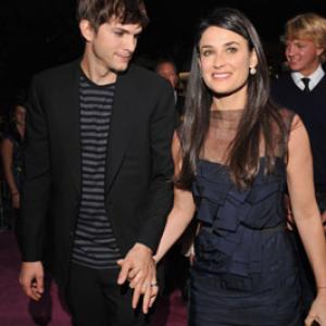 Demi Moore and Ashton Kutcher at event of The House Bunny 2008