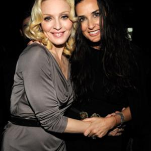 Madonna and Demi Moore