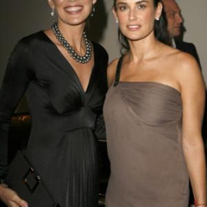 Demi Moore and Sharon Stone at event of Bobby 2006