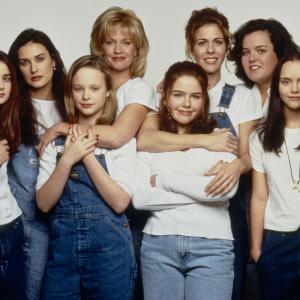 Still of Demi Moore, Christina Ricci, Thora Birch, Melanie Griffith, Gaby Hoffmann, Rita Wilson, Rosie O'Donnell and Ashleigh Aston Moore in Now and Then (1995)