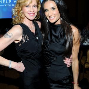 Demi Moore and Melanie Griffith