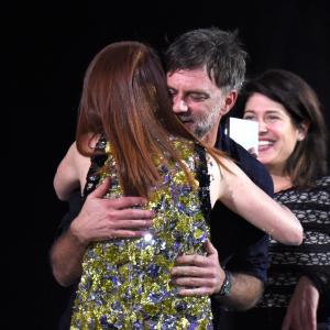 Julianne Moore and Paul Thomas Anderson at event of 30th Annual Film Independent Spirit Awards 2015
