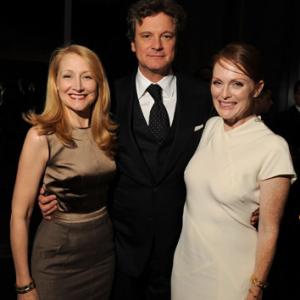 Colin Firth, Julianne Moore and Patricia Clarkson at event of A Single Man (2009)