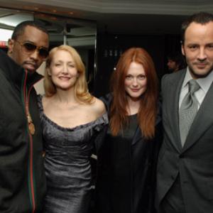 Julianne Moore Sean Combs Patricia Clarkson and Tom Ford