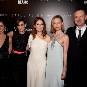 Julianne Moore Kate Bosworth Kristen Stewart Wash Westmoreland and Lisa Genova at event of Still Alice 2014