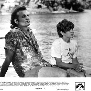 Still of Bill Murray and Chris Makepeace in Meatballs 1979