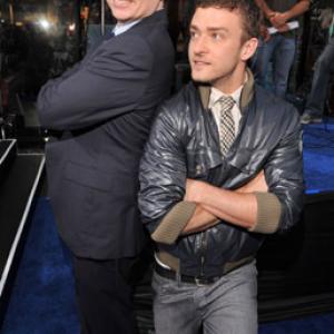 Mike Myers and Justin Timberlake at event of Meiles guru 2008