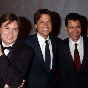 Mike Myers Rob Lowe and Eric McCormack