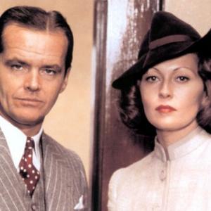 Still of Jack Nicholson and Faye Dunaway in Chinatown (1974)