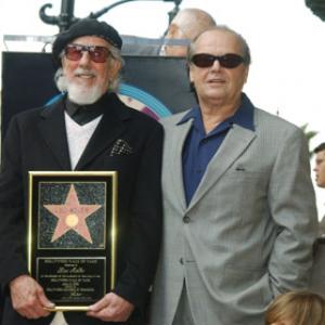 Jack Nicholson and Lou Adler
