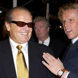 Jack Nicholson and Gary Busey at event of About Schmidt 2002